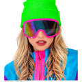 Lunettes De Ski Années 80 Rose Néon