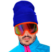 Op deze afbeelding zie je een Accessoires, van het merk Widmann. Blauwe Winter Muts Mystic Blue Beanie