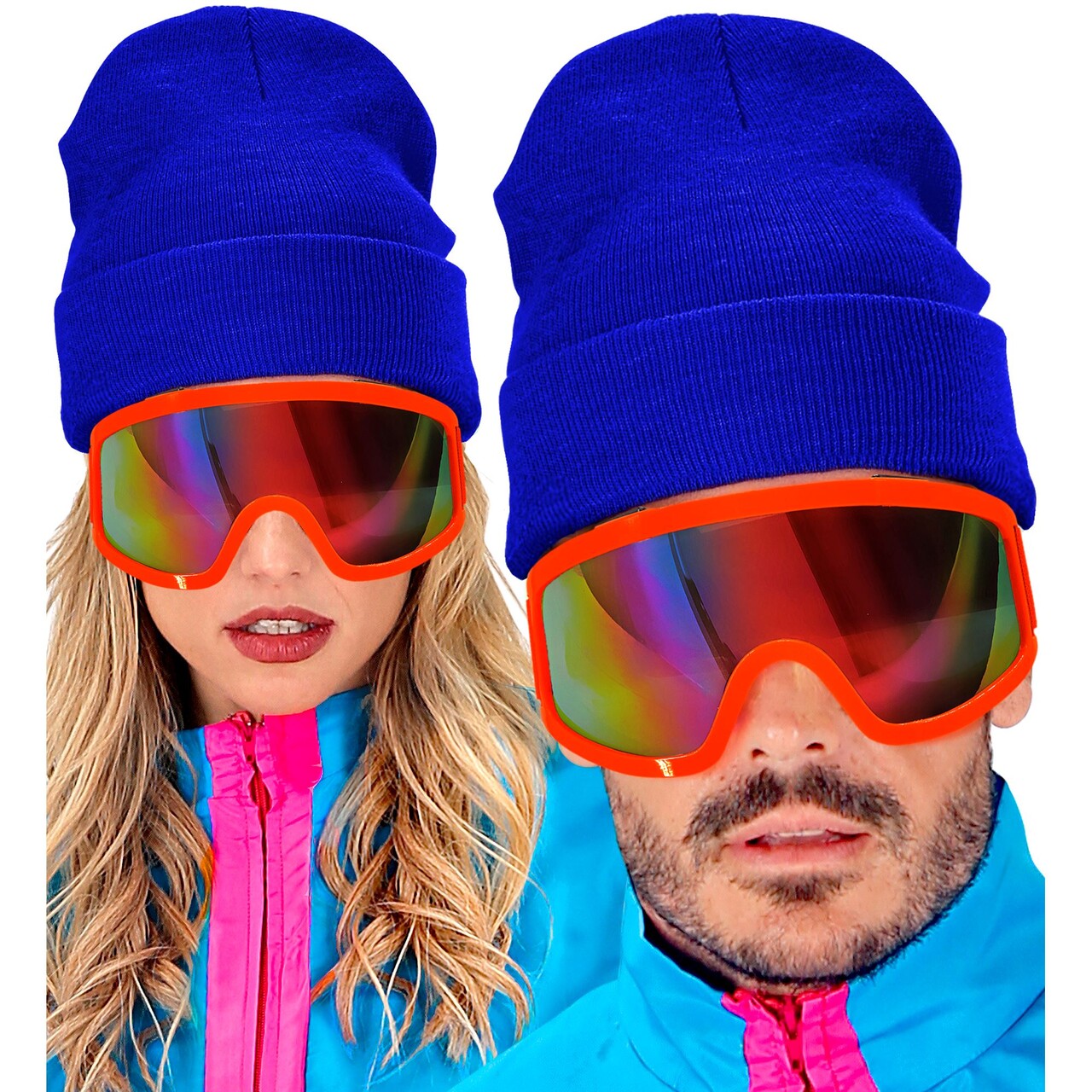 Op deze afbeelding zie je een Accessoires, van het merk Widmann. Blauwe Winter Muts Mystic Blue Beanie