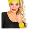 Not Afraid To Move Zweetband Pols Neon Geel