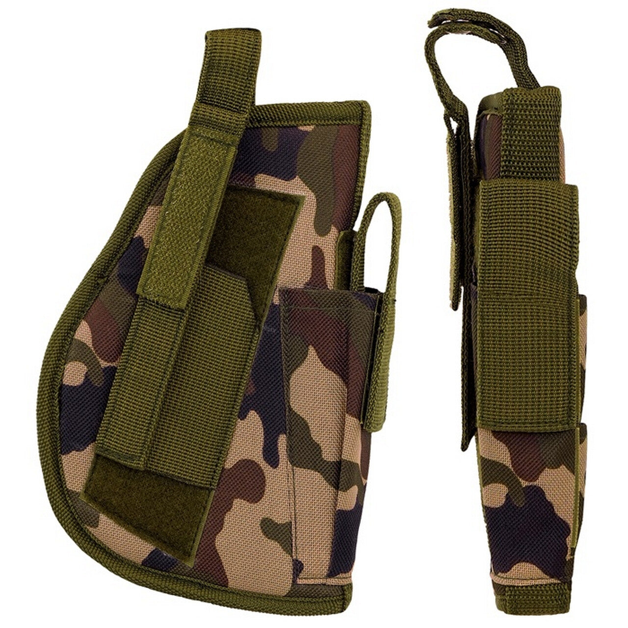 Op deze afbeelding zie je een Accessoires, van het merk Widmann. Rechter Beenholster Commanco Camo