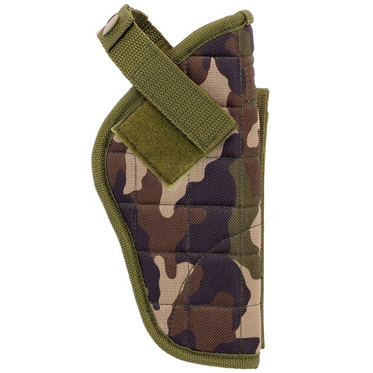 Op deze afbeelding zie je een Accessoires, van het merk Widmann. Enkele Holster Camo Groen