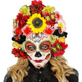 Masque Jour Des Morts à Fleurs