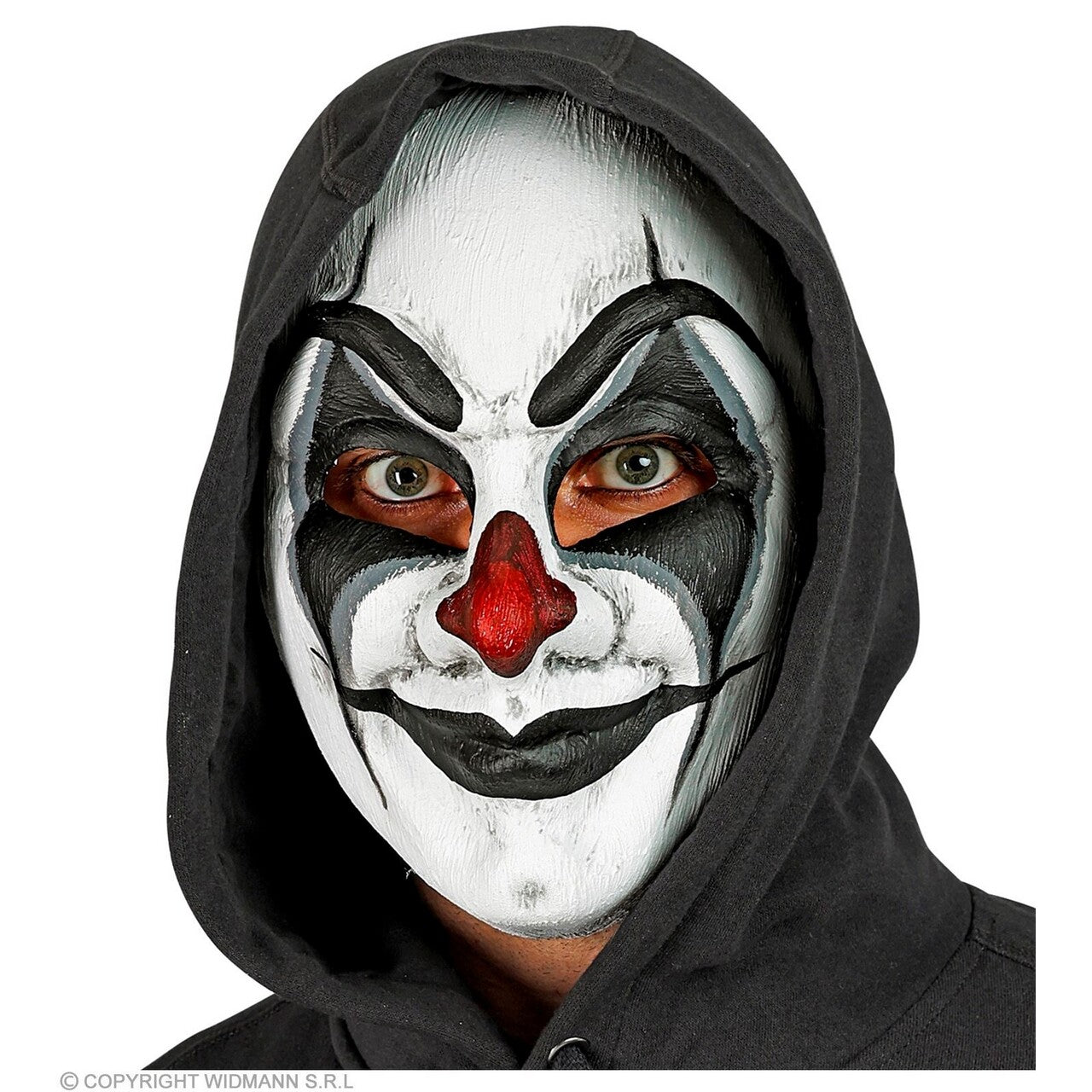 Op deze afbeelding zie je een Accessoires, van het merk Widmann. Masker Theater Scary Clown