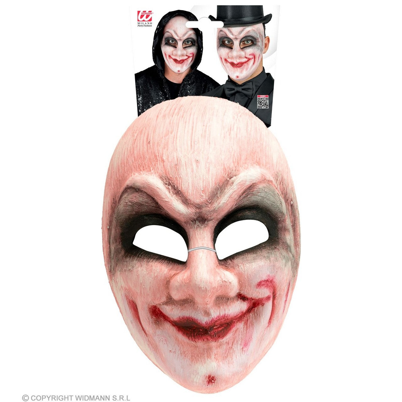 Op deze afbeelding zie je een Accessoires, van het merk Widmann. Masker Theater Enge Man