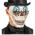 Maske Schädel Sehr Alter Unheimlicher Clown