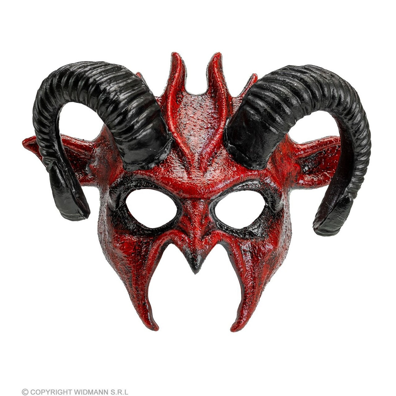 Op deze afbeelding zie je een Accessoires, van het merk Widmann. Masker Theater Duivel Satan
