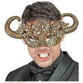 Masque De Théâtre Doré Bélier Diable