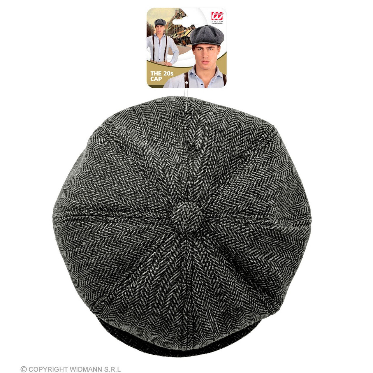 Op deze afbeelding zie je een Accessoires, van het merk Widmann. Roaring Jaren 20 Pet