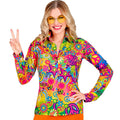 Super 60s Peace & Love Hemd Damen