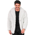 Manteau En Fourrure Blanche