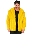 Sonnige-Tage-Kunstpelz Jacke Unisex