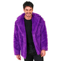 Purple Pimp Pelz Jacke Unisex