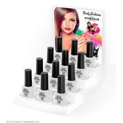 Op deze afbeelding zie je een Accessoires, van het merk Widmann. Nagellak Waterbasis Wit, 8 Milliliter