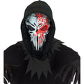 Maske Mit Kapuze Blutiger Sensenmann