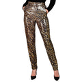 Pantalon à Paillettes Léonora Léopard