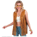 Hippie Weste Mit Fransen Damen