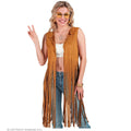 Gilet Hippie à Franges Très Longues