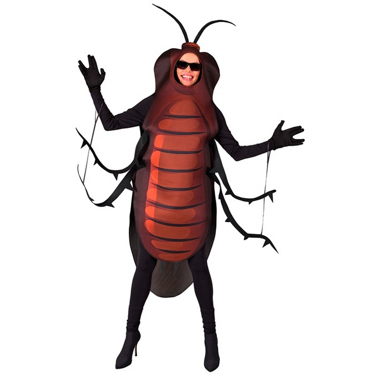 Op deze afbeelding zie je een Kostuums, van het merk Widmann. La Cucaracha Man Kostuum