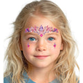 Autocollants Visage Princesse Lumineuse