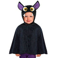 Fledermaus Scherzzahn Poncho Kostüm für Kinder