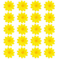 Gele Bloemen Decoratie 20 Stuks