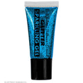 Blaue Glitzer-Gel-Schminke, 25 Milliliter