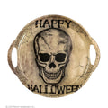 Tablett Happy Halloween Schädel Mit Griffen