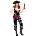 Beruchte Pirate Schatroof Vrouw Kostuum