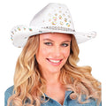 Cowboy Hoed Carter Wit Met Diamanten