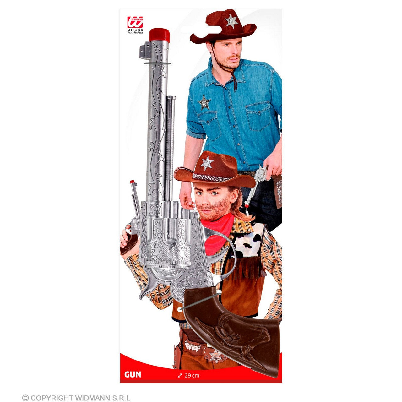 Op deze afbeelding zie je een Accessoires, van het merk Widmann. Pief Paf Poef Pistool