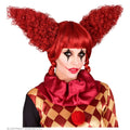 Perücke Gruseliger Psycho-Clown Rot