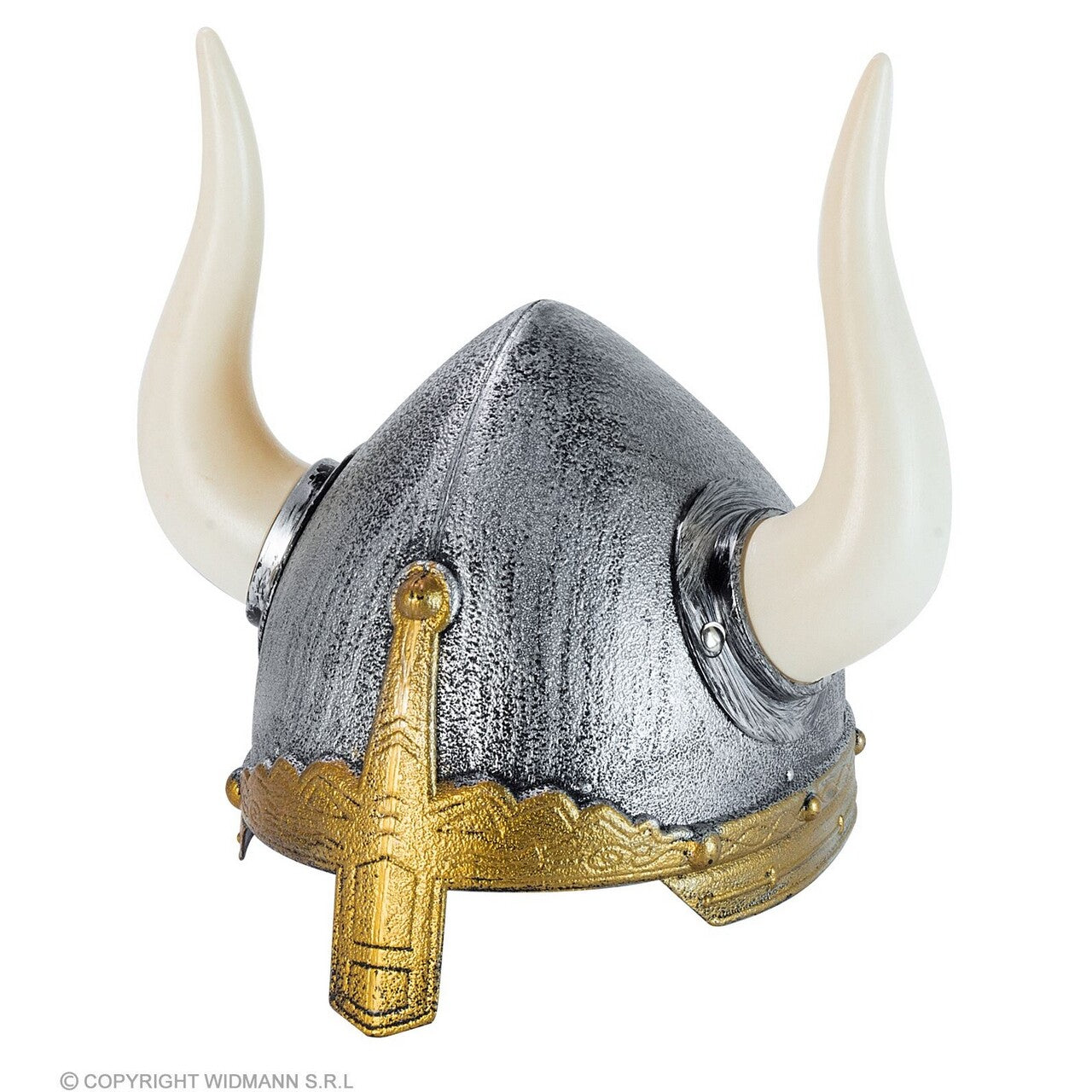 Op deze afbeelding zie je een Accessoires, van het merk Widmann. Vik De Viking Helm Kind