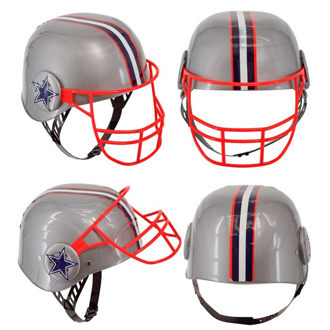Op deze afbeelding zie je een Accessoires, van het merk Widmann. American Football Helm Sterspeler Kind