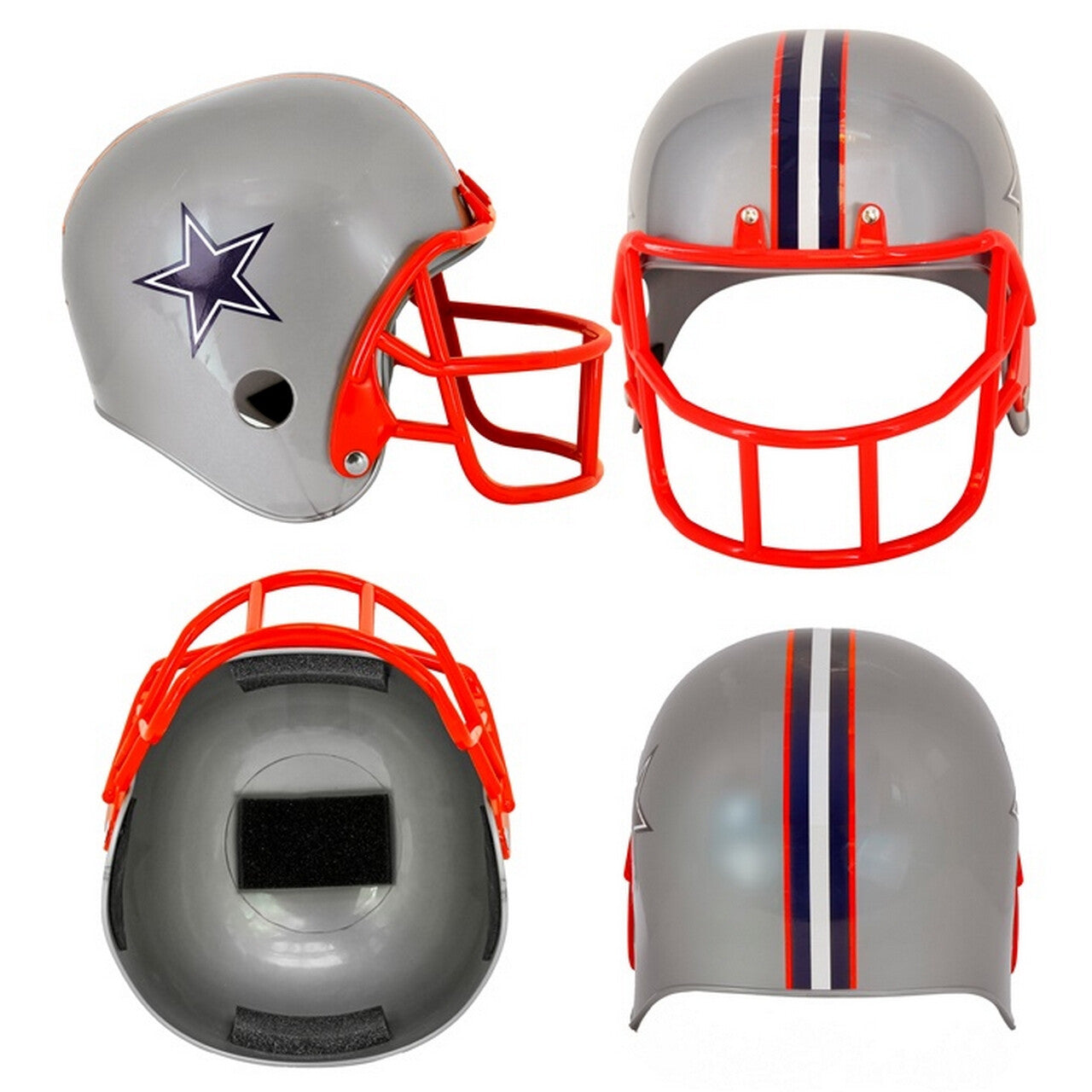 Op deze afbeelding zie je een Accessoires, van het merk Widmann. Star Team Helm American Football