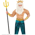 Trident De Neptune Doré 137 Cm