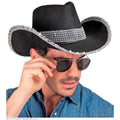 Cowboyhoed Partygirl Zwart
