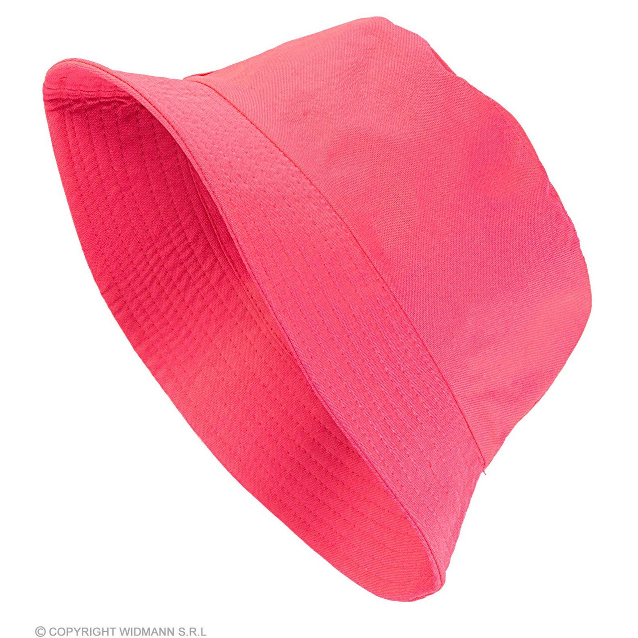 Op deze afbeelding zie je een Accessoires, van het merk Widmann. Bucket Hat Neon Roze Pop Festival