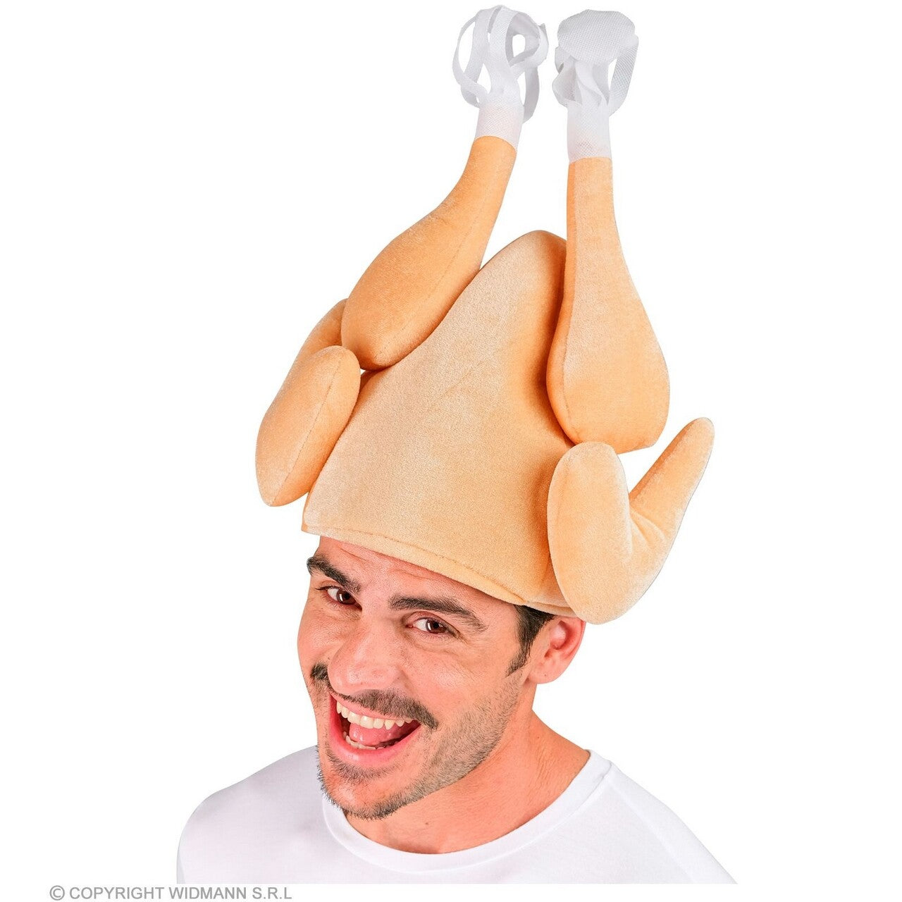 Op deze afbeelding zie je een Accessoires, van het merk Widmann. Kok Muts Gebraden Kip