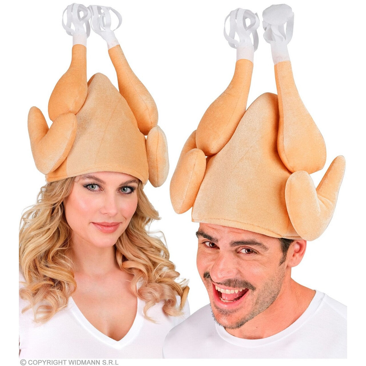 Op deze afbeelding zie je een Accessoires, van het merk Widmann. Kok Muts Gebraden Kip