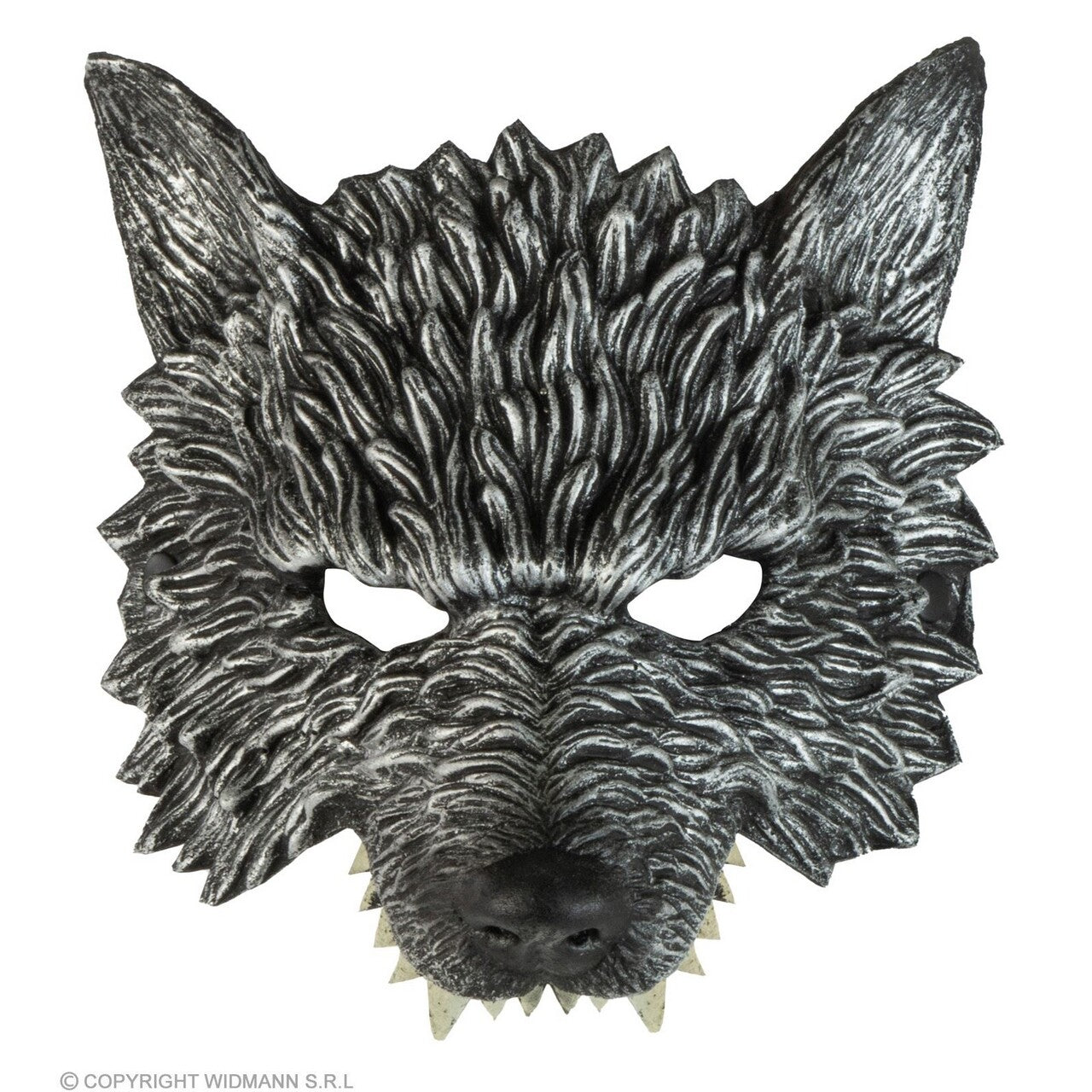 Op deze afbeelding zie je een Accessoires, van het merk Widmann. Kinloos Masker Grote Boze Wolf