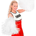 Cheerleader Pom Pom Wit 1 Stuk