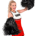 Cheerleader Pompon Schwarz 1 Stück