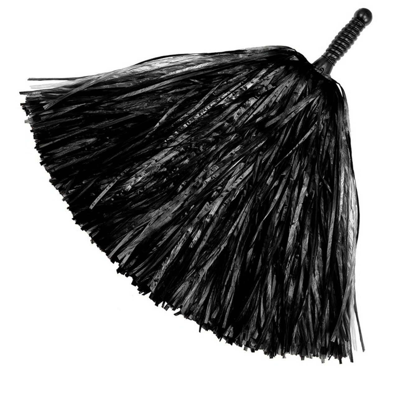 Op deze afbeelding zie je een Accessoires, van het merk Widmann. Cheerleader Pom Pom Zwart 1 Stuk