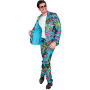 Op deze afbeelding zie je een Kostuums, van het merk Widmann. Loving The 80s Man Kostuum