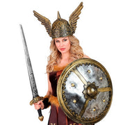 Op deze afbeelding zie je een Accessoires, van het merk Widmann. Lang Vikings Zwaard 84 Centimeter