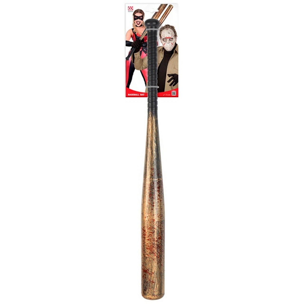 Op deze afbeelding zie je een Accessoires, van het merk Widmann. Bloody Baseball Knuppel
