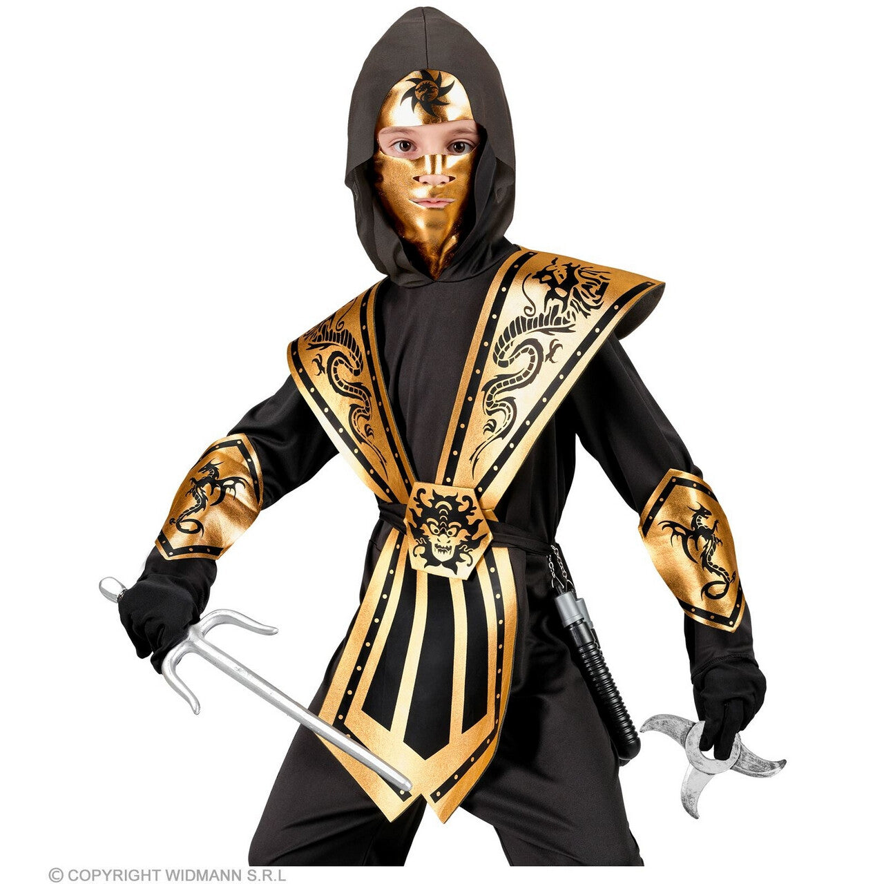 Op deze afbeelding zie je een Accessoires, van het merk Widmann. Werp Ninja Ster
