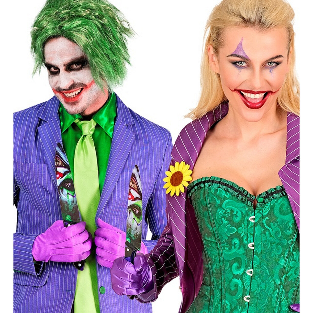 Op deze afbeelding zie je een Accessoires, van het merk Widmann. Joker Mes 31 Centimeter
