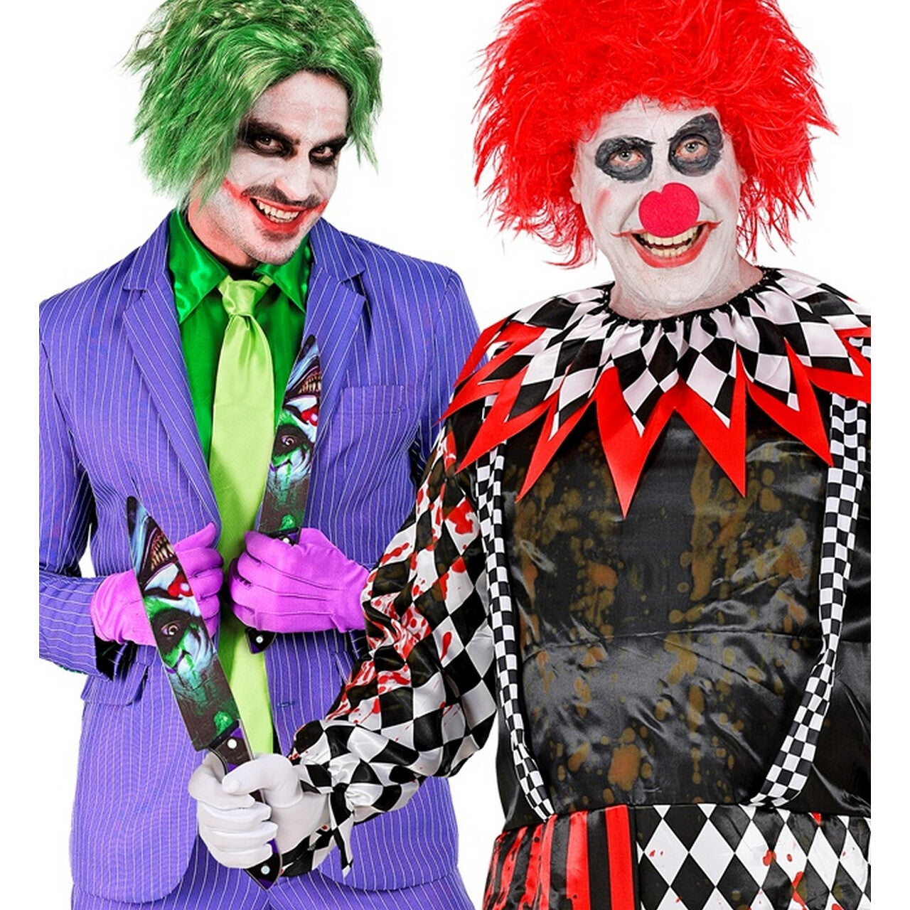 Op deze afbeelding zie je een Accessoires, van het merk Widmann. Joker Mes 31 Centimeter